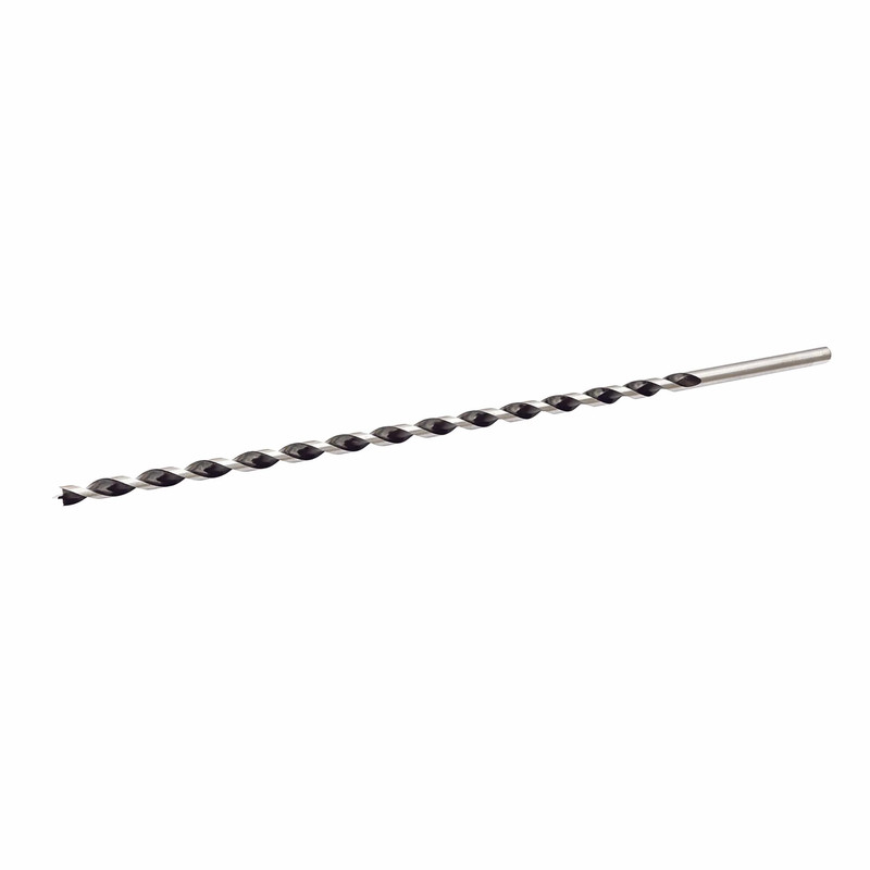 10" Long High-Speed Steel Brad Point Drill Bit - Diameter:7/16"